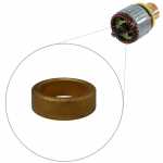 Bucha 12.00 x 16.00 x 6.00 mm para motor de partida Bosch Audi A4 A5 Q5 S3 BMW X1 X3 Volkswagen Fox Gol G6 Golf Jetta Polo Saveiro G6 Up! Voyage G6