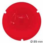 Lente para lanterna de posição vermelha lado esquerdo/direito universal