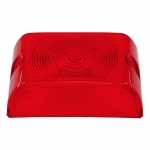 Lente vermelha lado esquerdo/direito para lanterna de posição arredondada universal