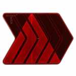 Triângulo retrorrefletor Turn lado esquerdo universal