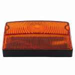 Lanterna delimitadora retangular 95 mm x 29 mm x 41 mm universal