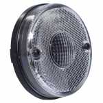 Lanterna lateral cristal redonda lado esquerdo/direito 88 mm diâmetro Randon