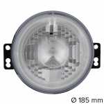 Lanterna direcional dianteira redonda lado esquerdo/direito com meia-luz Volkswagen Constellation