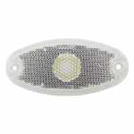 Lanterna de posição lateral cristal com retrorrefletor lado esquerdo/direito universal