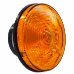 Lanterna traseira direcional âmbar redonda LED bivolt Ø 125 mm lado esquerdo/direito Universal