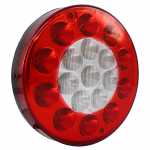 Lanterna traseira multifunção redonda LED 24V Ø 135 mm lado esquerdo/direito universal
