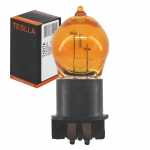 Lâmpada halógena âmbar/amarela/laranja PWY24W 12V 24W pisca Audi A1 A3 Citroën C4 C5 C6 Picasso Ford Fusion Peugeot 208 508 2008 3008 5008 Volkswagen Golf Passat