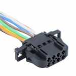 Chicote / conector 2 vias 2 terminais para módulo imobilizador (anti-furto) Volkswagen VW Gol Parati Saveiro Santana Quantum Kombi