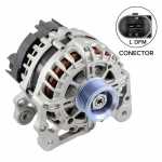 Alternador 12V 90A Valeo TG9S Crossfox Fox Gol G7 Polo MK7 Saveiro G7 Spacecross T-Cross Up! Virtus Voyage com motor EA211
