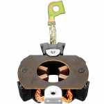 Porta-escovas 12V 4.6 x 16 x 14 mm para motor de partida Ford Motorcraft Escape Escort Fiesta Focus Ka Mondeo Transit (c/ cabo longo 71.6mm)