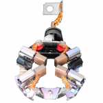 Porta-escovas 12V 5 x 12 x 11.6 mm para motor de partida Bosch DB/DW (c/ saída para a direita e distância entre furos de 43 mm)