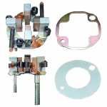 Porta-escovas 24V 9.5 x 32 x 22.5 mm para motor de partida Delco 39MT Mercedes-Benz Axor - kit