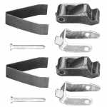 Kit porta-escovas desmontado para motor de partida Delco 5MT / 8MT / 10 MT C10 C20 Chevrolet Opala Veraneio Clark empilhadeira - kit