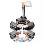 Porta-escovas 12V 6 x 18 x 14.5 mm para motor de partida Bosch Audi A4 A8 Fiat Ducato Volvo XC70 XC90