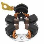 Porta-escovas 12V 4 x 12 x 11 mm para motor de partida Delco Remy PG260A Hyundai HB20 KIA Picanto
