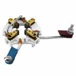 Porta-escovas 12V/24V 9 x 16 x 17 mm para motor elétrico de empilhadeira, guincho, paleteira, plataforma e rampa elevatória elétrica para caminhão Anteo Bar Cargolift Brevini Broc Dautel Haco Hydac Jungeheinrich MBB Palfinger Montec