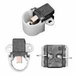 Porta-escovas 12V 7 x 5 x 15 mm para alternador Denso Honda Accord Civic CR-X CR-V HR-V Jaguar Suzuki Grand Vitara - kit