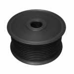 Polia rígida do alternador Bosch Scania P/R/T 124 série 5 e 6