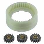 Reparo de engrenagem planetária 43 dentes Denso Honda Civic EXS LX LXL LXS 2006 até 2011 CR-V 2006 até 2012 Fit 1.5 LX LXL 2008 até 2012 (c/ engrenagens)