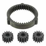 Reparo de engrenagem planetária 41 dentes Denso Caterpillar escavadeira hidráulica 320 pavimentadora de asfalto motor C6.6 John Deere caminhão articulado pá carregadeira trator