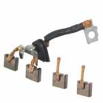 Jogo de escovas 12V 6 x 18 x 14.5 mm para motor de partida Bosch (c/ saída para a direita)