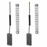 Jogo de escovas 12V / 24V 7.9 x 4.5 x 16 mm para alternador Lucas Indiel Fiat Duna FIorino Ford Escort Renault Volkswagen