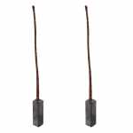 Jogo de escovas 12V 4.5 x 4.5 x 14.2 mm para alternador Lucas Indiel Peugeot 504