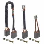 Jogo de escovas 12V 8.8 x 19 x 22 mm para motor de partida Wapsa Perkins Ford Massey Ferguson Volkswagen