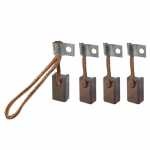 Jogo de escovas 12V 7 x 10 x 17 mm para motor de partida Wapsa Volkswagen Gol Parati Passat Saveiro Voyage