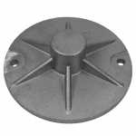 Mancal traseiro (coletor) do motor de partida Delco Remy SD300 Chevrolet GM A10 A14 C10 C14 Opala - vista frontal