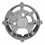 Mancal traseiro (coletor) do alternador Bosch K1 Fiat 147 Elba Fiorino Panorama Prêmio Uno Mille Volkswagen Gol Kombi Parati Passat Saveiro Voyage - vista frontal