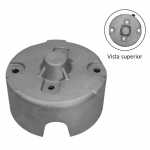 Mancal traseiro (coletor) do motor de partida Lucas Indiel Prestolite M93R Chevrolet GM D20 Silverado Fiat Ducato Ford F100 F150 F250 F1000 F4000 (com motor Cummins) Iveco Daily Massey Ferguson colheitadeira trator