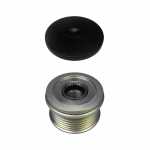 Polia com sistema roda-livre do alternador Fiat Ducato Iveco Daily Peugeot Boxer - kit