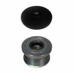 Polia com sistema roda-livre do alternador Valeo TG12C Ford EcoSport Fiesta Focus - kit