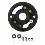 Mancal traseiro (coletor) do dínamo gerador Bosch EG Volkswagen Brasília Fusca Karmann Ghia Kombi - capa