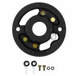 Mancal traseiro (coletor) do dínamo gerador Bosch EG Brasília Fusca Kombi (ano 1978 em diante) - capa