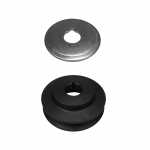 Polia rígida do alternador c/ arruela de calço Bosch Fiat Elba Fiorino Prêmio Uno - kit