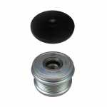 Polia com sistema roda-livre do alternador Chevrolet GM Corsa Fiat Doblò Palio Stilo - kit