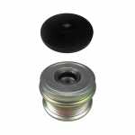 Polia com sistema roda-livre do alternador Chevrolet GM Meriva Fiat Doblò Palio Stilo - kit