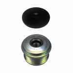 Polia com sistema roda-livre do alternador Ford Ranger Land Rover Toyota Hilux - kit