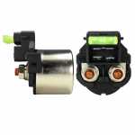 Relé de partida 12V Honda CBX250 XR250 (c/ fusível de 20A) - kit