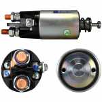 Relé de partida 24V Mitsubishi Iveco Volvo B7 B9 FM9 - kit