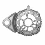 Mancal traseiro (coletor) do alternador Bosch NCB1 Agrale MT12 Volvo FH12 FM12 NH12 B7 B9 B10 B12