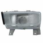 Farol auxiliar antineblina lado esquerdo com lente de vidro para lâmpada H3 Chevrolet GM Omega Suprema