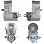 Bobina do relé de partida montada no mancal intermediário 12V Denso John Deere colheitadeira trator - kit