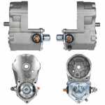 Bobina do relé de partida montada no mancal intermediário 12V Denso John Deere colheitadeira trator